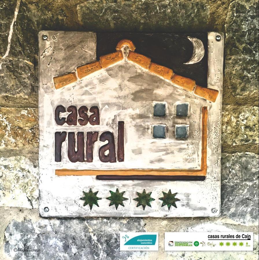 Pensjonat Casas Rurales De Caín Zewnętrze zdjęcie